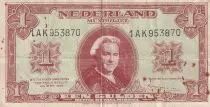 Niederlande 1 Gulden - Queen Wilhelmine - 1945 - VF - P.70