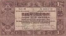 Niederlande 1 Zilverbon - 1938 - Serial AB - VG+ - P.61