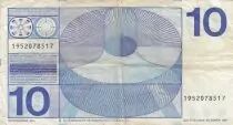 Niederlande 10 Gulden - Frans Hals - 1968 - Various serial
