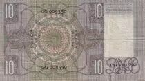 Niederlande 10 Gulden - Old man - 22-05-1935 - Serial GG - F to VF - P.49