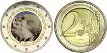 Niederlande 2 Euros - Abdication of the queen Beatrix - Colorised - 2013