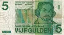 Niederlande 5 Gulden - J. Van den Vondel - 1973 - P.95