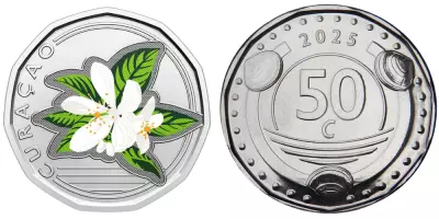 Niederlande 50 Cents Coloured - 2025
