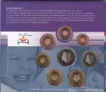 Niederlande UNC Set Netherlands 2001 - 8 euro coins