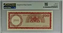 Niederl&auml;ndischen Antillen 500 Gulden 1962 -  Oil refinery of Curacao - PMG 66 EPQ