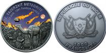 Niger 1000 Francs Meteorite - 2016 - Colorised