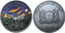Niger 1000 Francs Meteorite - 2016 - Colorised
