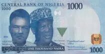 Nigeria 1000 Naira 2016 - Alhajo Aliyu Mai-Bornu, Dr Clement Isong - 2024 - Various serials