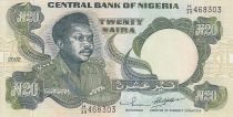Nigeria 20 Naira - Général M. Muhammed - Armoiries - 2002