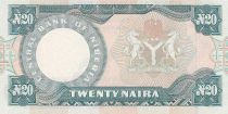 Nigeria 20 Naira - Général M. Muhammed - Armoiries - 2002