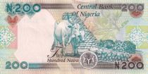 Nigeria 200 Naira - Alhaji Sir Ahmadu Bello - Cows - 2022 - Serial AH.15 - Low serial - P.NEW