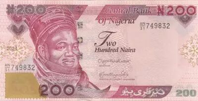 Nigeria 200 Naira - Alhaji Sir Ahmadu Bello - Cows - 2024 - Serial AN.31