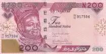 Nigeria 200 Naira - Alhaji Sir Ahmadu Bello - Cows - 2024 - Serial W/92