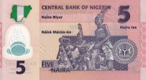 Nigeria 5 Naira - Alhaji Sir Abubakar Tafawa Balewa - 2015 - UNC - P.38