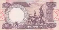 Nigeria 5 Naira - Sir Abubakar Tafawa Balewa Alhaji - Bailarines - 2002