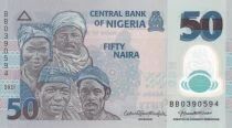 Nigeria 50 Naira - 2021 - S&eacute;rie BB