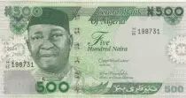 Nigeria 500 Naira - Dr N. Azikiwe - Plateforme pétrolière - 2024 - Série H.95