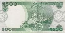 Nigeria 500 Naira - Dr N. Azikiwe - Plateforme pétrolière - 2024 - Série H.95
