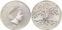Niue 2 Dollars - 1 Oz Elizabeth II - Tree of life - Silver 2021