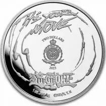 Niue 2 Dollars - Yu-Gi-Oh  - 2023 - Once Silver