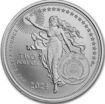 Niue Beethoven (Icons of Inspiration) - 1 Once Argent Niue 2024