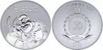 Niue island 1 Oz Elizabeth II - Shrek Silver 2021