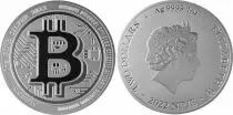 Niue island 2 Dollars - Bitcoin  - 2022 - Oz Silver