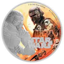 Niue island Kylo Ren - Star Wars? - 2 Dollars colour 2019