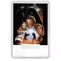 Niue island Revenge of the Siths? - 2 Dollars colour 2018 - Rectangle Poster