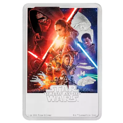 Niue island The Force Awakens - Star Wars? - 2 Dollars 2019 - Rectangle Poster