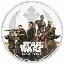Niue island The Rebellion - Rogue One - Star Wars? - 2 Dollars colour 2017