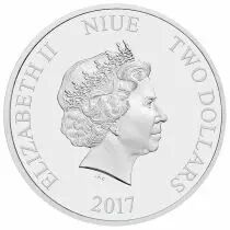 Niue island The Rebellion - Rogue One - Star Wars? - 2 Dollars colour 2017