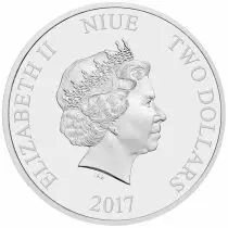 Niue island TIE ADVANCED X1 - Star Wars? - 2 Dollars 2018