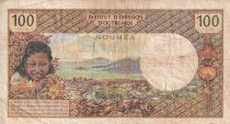 Nle Calédonie 100 Francs - Tahitienne - 1973 - Série C.2 - P.63b