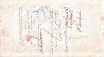 Nle Calédonie 100 Francs - Traite du Trésor Public - 26-02-1876 - TTB+