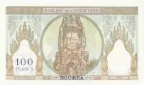 Nle Calédonie 100 Francs  Ruines d\'Angkor Spécimen - ND (1937)