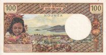 Nle Calédonie 100 Francs Tahitienne - 1973 - Série K.2 - SPL - P.63b