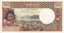 Nle Calédonie 100 Francs Tahitienne - 1973 - Série K.2 - SUP - P.63b