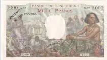 Nle Calédonie 1000 Francs scène de marché - ND (1963) Spécimen