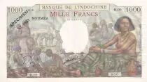 Nle Calédonie 1000 Francs scène de marché - ND (1963) Spécimen