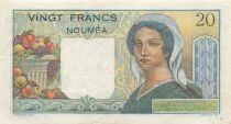Nle Cal&eacute;donie 20 Francs - Jeune berger - ND (1963) - P.50c