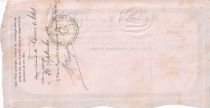 Nle Calédonie 250 Francs - Traite du Trésor Public - 29-12-1869