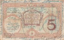 Nle Calédonie 5 Francs Walhain - Souvenir WWII - 2nde Guerre Mondiale - ND (1937)