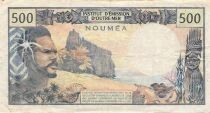 Nle Cal&eacute;donie 500 Francs - ND (1969-92) - P.60e