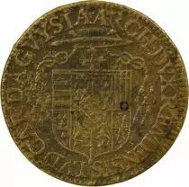 Nobility of Reims, Louis II de Guise - Brass Token - 1588