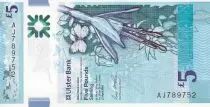 Nordirland 5 Pounds - Butterfly - Sea - Polymer - 2018 - UNC - P.NEW