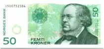 Noruega  50 Kroner  P. C. Asbjornsen - 2011- a.UNC - P.46d