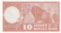 Noruega 10 Kroner - Christian Michelsen - 1973 - Serial M - P.31