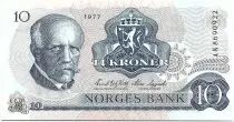 Noruega 10 Kroner, Fridtjof Nansen - Fisherman - 1977 - UNC - P.36