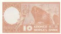 Noruega 10 Kroner Christian Michelsen - 1973 - UNC - P.31